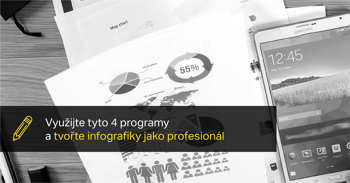 Naučte se tvořit infografiky jako profesionálové v těchto 4 praktických programech