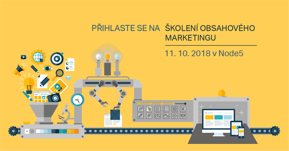 Včeliště pořádá školení obsahového marketingu 11. 10. v Node5.