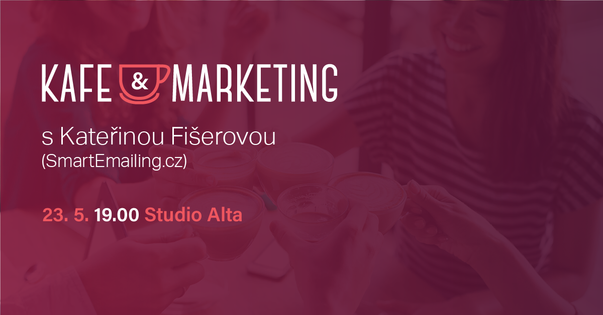 Přijďte si popovídat o marketingu na Kafe a marketing.