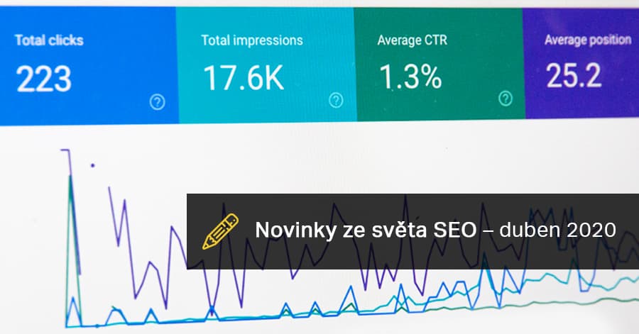 SEO novinky za duben 2020