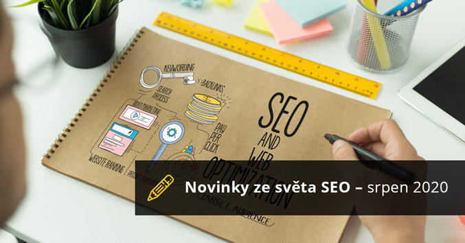 SEO novinky za srpen 2020